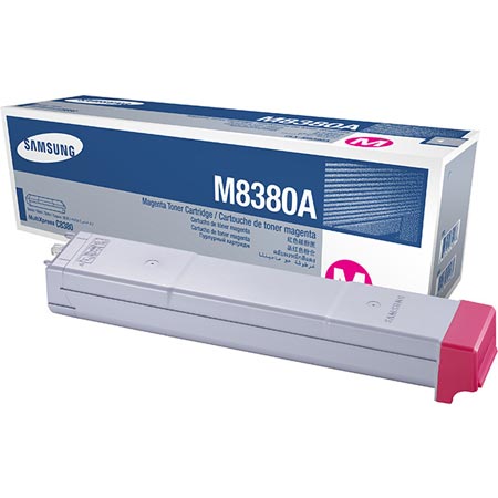 Product image for Samsung CLX-M8380A Magenta Toner Cartridge - Small