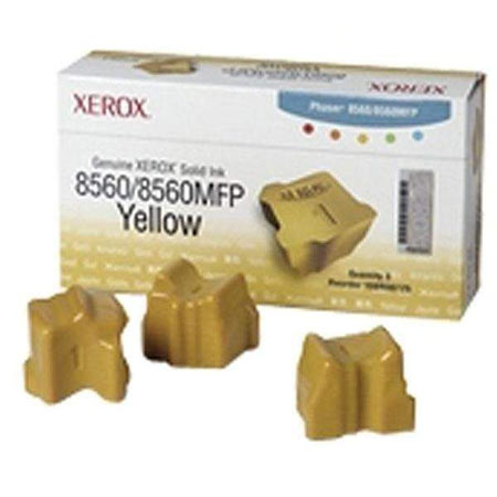 Product image for Xerox 108R00725 Yellow Original  Ink Sticks (Pack of 3) - Small