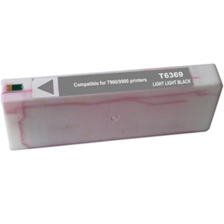 Product image for 999inks Compatible Light Black Epson T6369 High Capacity Inkjet Printer Cartridge - Small
