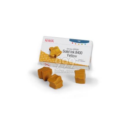 Product image for Xerox 108R00607 Yellow Original  Wax Sticks (Pack of 3) - Small