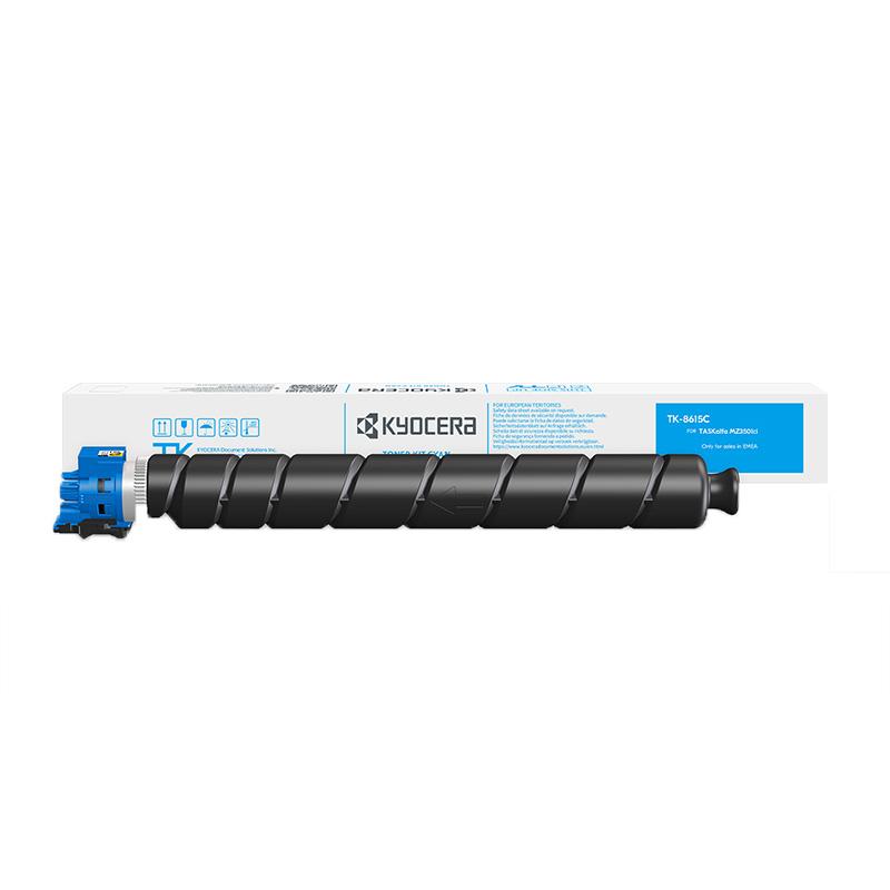 Product image for Kyocera TK-8615C (1T0C2LCNL1) Cyan High Capcacity Original Toner Cartridge - Small