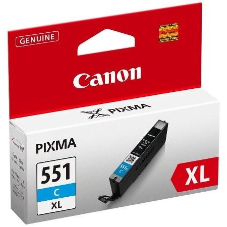 Product image for Canon CLI-551CXL Cyan Original High Capacity Ink Cartridge - Small