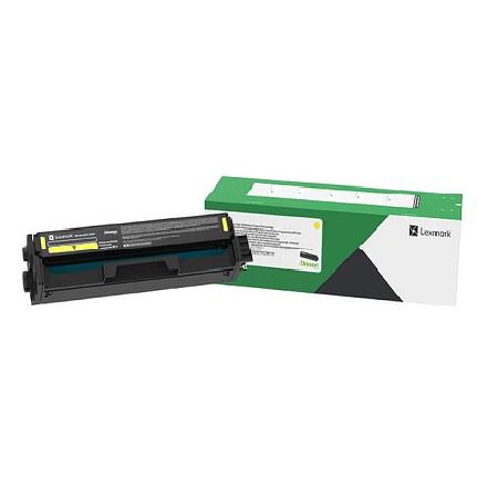 Product image for Lexmark C3220Y0 Yellow Original Toner Cartridge - Small