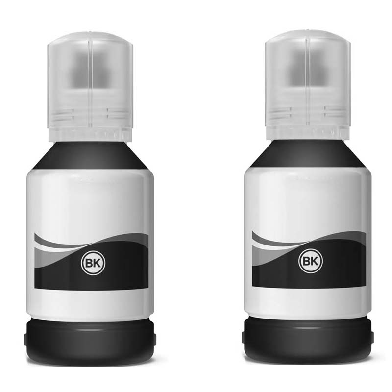 Product image for 999inks Compatible Twin Pack Epson 111 Black Inkjet Printer Bottles - Small