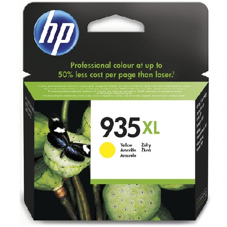 Product image for HP 935XL Yellow Original High Capacity Ink Cartridge - Small