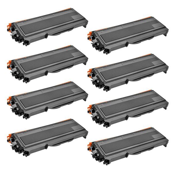 Product image for 999inks Compatible Eight Pack Brother TN2110 Black Laser Toner Cartridges - Small