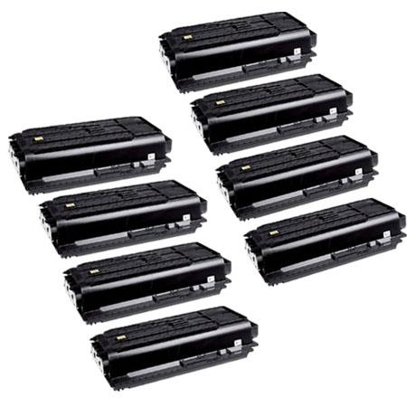 Product image for 999inks Compatible Eight Pack Kyocera TK-7225 Black Laser Toner Cartridges - Small