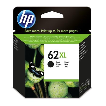Product image for HP 62XL Original High Capacity Black Ink Cartridge (C2P05AE) - Small