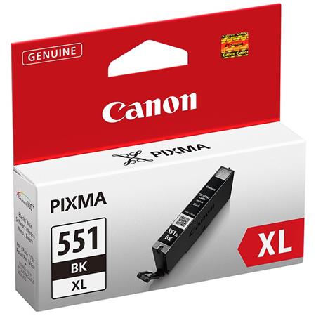 Product image for Canon CLI-551BKXL Black Original High Capacity Ink Cartridge - Small