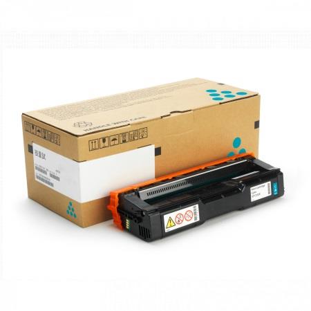 Product image for Ricoh 407717 Cyan Original Toner Cartridge - Small