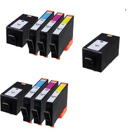 Product image for 999inks Compatible Multipack HP 934XL/935XL 2 Full Sets + 1 Extra Black Inkjet Printer Cartridges - Small