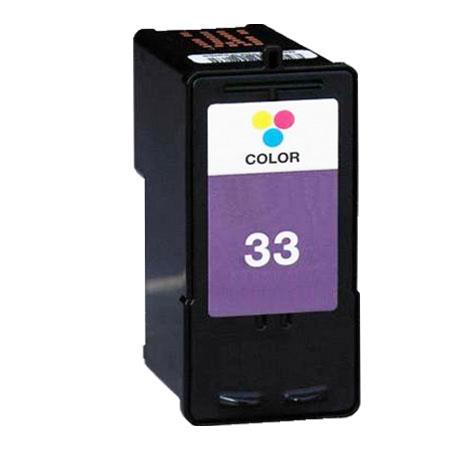 Product image for 999inks Compatible Colour Lexmark 33 Standard Capacity Inkjet Printer Cartridge - Small