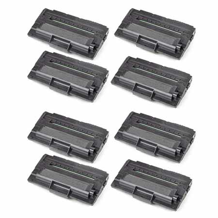 Product image for 999inks Compatible Eight Pack Samsung ML-D3050A Black Standard Capacity Laser Toner Cartridges - Small