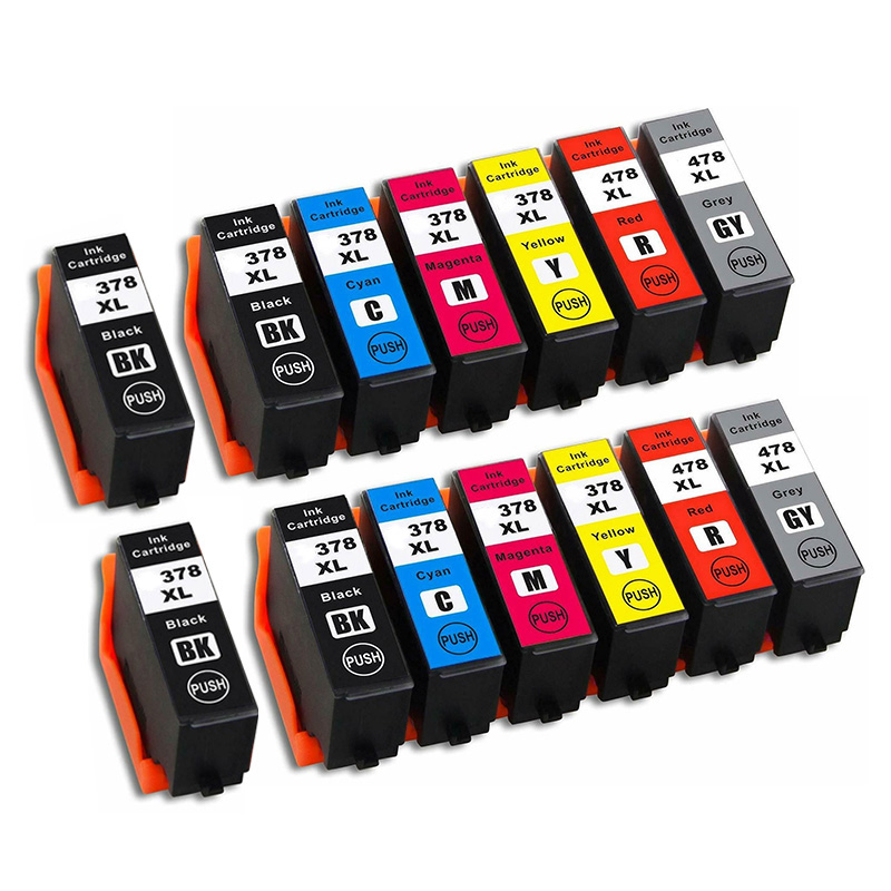 Product image for 999inks Compatible Multipack Epson 378XL/478XL 2 Full Sets + 2 Free Black Ink Cartridges - Small
