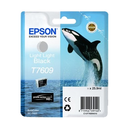 Product image for Epson T7609 Light Light Black Original Ink Cartridge - Small