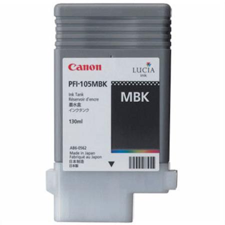 Product image for Canon PFI-105MBK (2999B005AA) Matte Black Original Ink Cartridge - Small