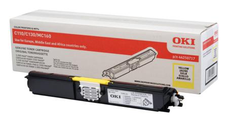 Product image for OKI 44250717 Yellow Original Toner Cartridge - Small