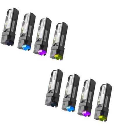 Product image for 999inks Compatible Multipack Dell 593/11033/41 2 Full Sets Laser Toner Cartridges - Small