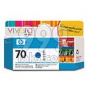 Product image for HP 70 Blue OriginalInk Cartridge (C9458A) - Small
