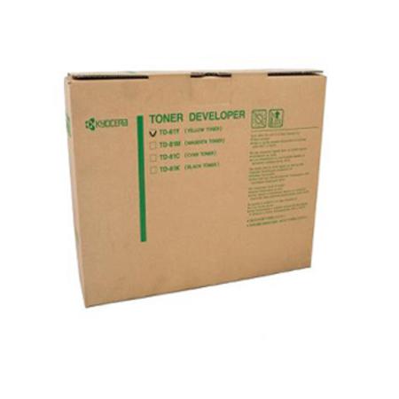 Product image for Kyocera TD-81Y Yellow Original Toner Kit (TD81Y) - Small