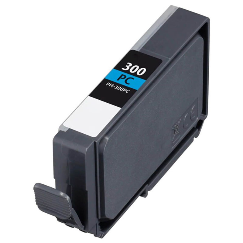 Product image for 999inks Compatible Photo Cyan Canon PFI-300PC Ink Cartridge - Small