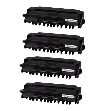 Product image for 999inks Compatible Quad Pack OKI 09004391 Black High Capacity Laser Toner Cartridges - Small