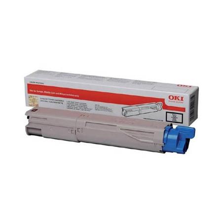 Product image for OKI 45862816 Cyan Original High Capacity Toner Cartridge - Small