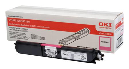 Product image for OKI 44250718 Magenta Original Toner Cartridge - Small
