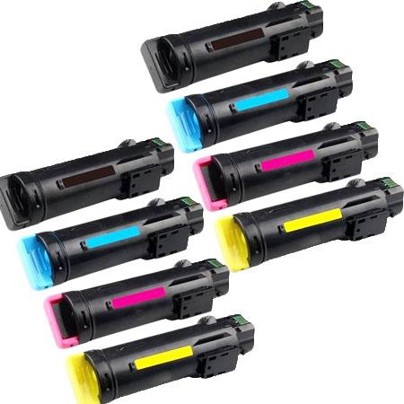 Product image for 999inks Compatible MultiPack Dell 593-BBSG/BBRY 2 Full Sets Standard Capacity Laser Toner Cartridges - Small