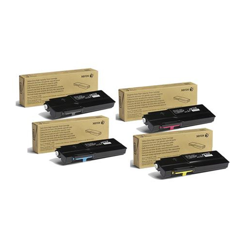 Product image for Xerox 106R03528/31 Full Set Original Extra High Capacity Laser Toner Cartridges - Small