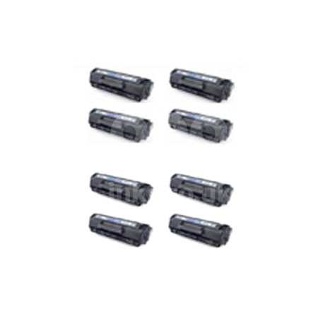 Product image for 999inks Compatible Eight Pack HP 06A Laser Toner Cartridges - Small
