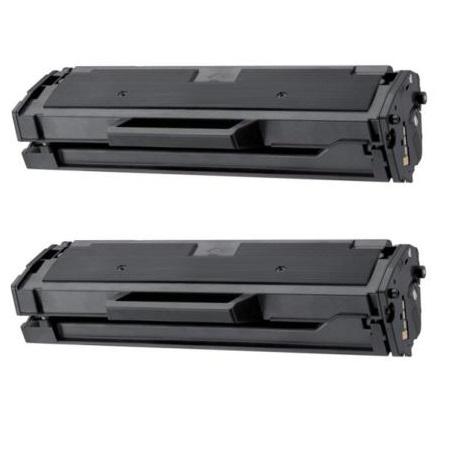 Product image for 999inks Compatible Twin Pack Samsung MLT-D101S Black Laser Toner Cartridges - Small