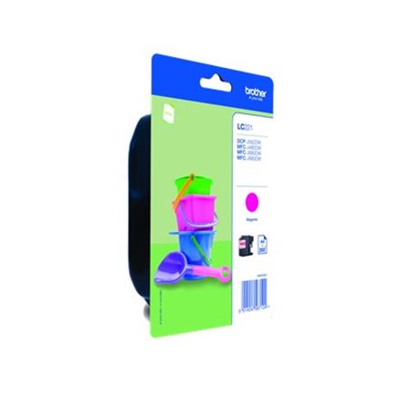 Product image for Brother LC221M Magenta Original Standard Capacity Ink Cartridges - Small