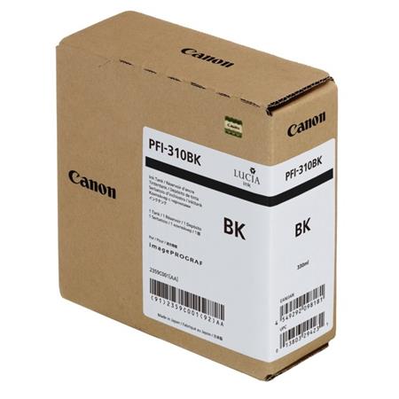 Product image for Canon PFI-310BK (2359C001) Black Original Standard Capacity Ink Cartridge - Small