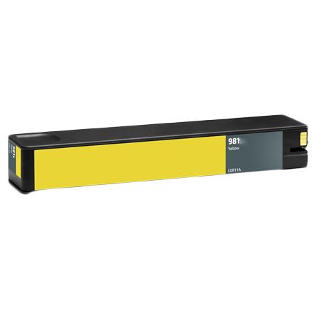 Product image for 999inks Compatible Yellow HP 981Y Extra High Capacity Inkjet Printer Cartridge - Small