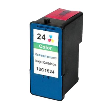 Product image for 999inks Compatible Colour Lexmark 24 Inkjet Printer Cartridge - Small