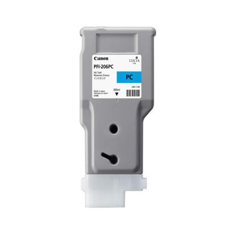 Product image for Canon PFI-206PC Original Photo Cyan High Capacity Ink Cartridge - Small