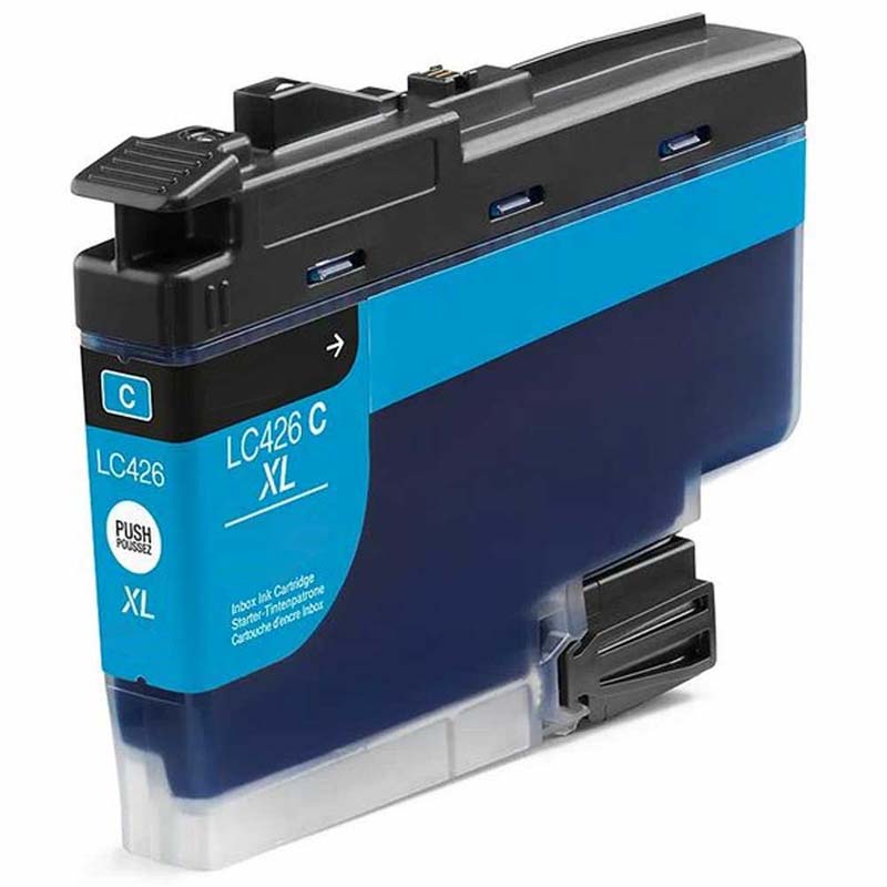 Product image for 999inks Compatible Brother LC426XLC Cyan High Capacity Inkjet Printer Cartridge - Small