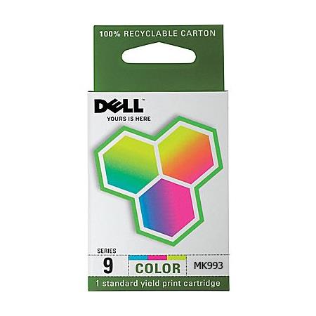 Product image for Dell 592-10212/592-10315  (Series 9) Original Colour High Capacity Ink Cartridge (MK993) - Small