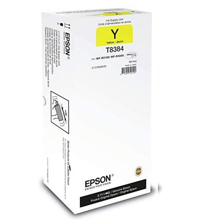 Product image for Epson T8384 (T838440) Yellow Original High Capacity Ink Cartridge - Small