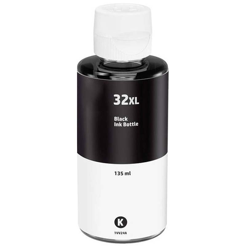 Product image for 999inks Compatible Black HP 32XL Inkjet Printer Bottle - Small