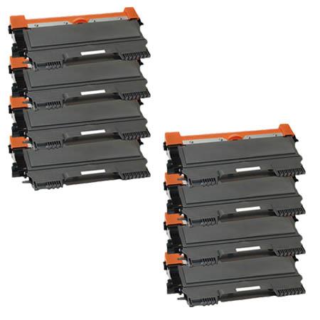 Product image for 999inks Compatible Eight Pack Brother TN2210 Laser Toner Cartridges - Small