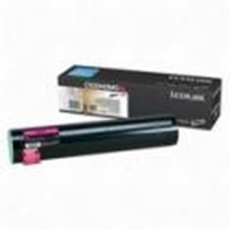 Product image for Lexmark C930H2MG Magenta Original High Capacity Toner Cartridge - Small