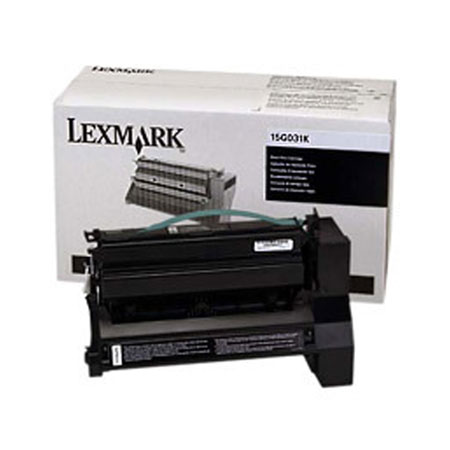 Product image for Lexmark 15G031K Black Original Toner Cartridge - Small