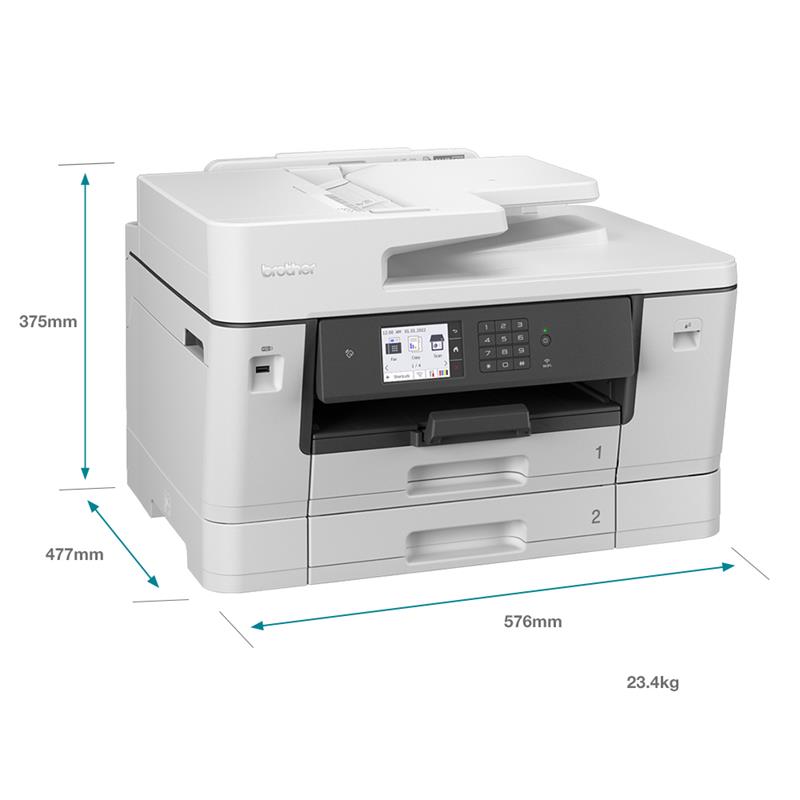 Product image for Brother MFC-J6940DW A3 Colour Multifunction Inkjet Printer - Small
