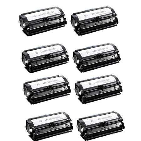 Product image for 999inks Compatible Eight Pack Dell 593-10839 Black High Capacity Laser Toner Cartridges - Small