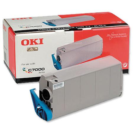 Product image for OKI 41304212 Black Original Toner Cartridge - Small