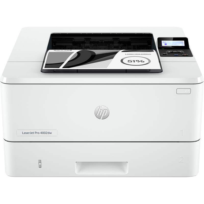 Product image for HP LaserJet Pro 4002dw A4 Mono Laser Printer - Small
