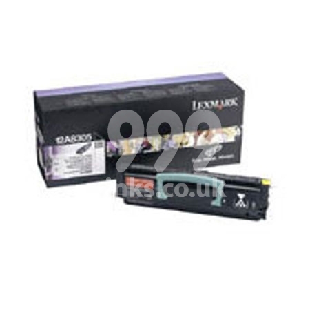Product image for Lexmark 12A8305 Black Original High Capacity Toner Cartridge - Small