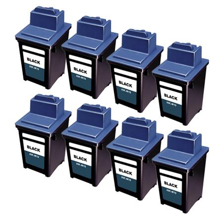 Product image for 999inks Compatible Eight Pack Samsung M10 Black Inkjet Printer Cartridges - Small